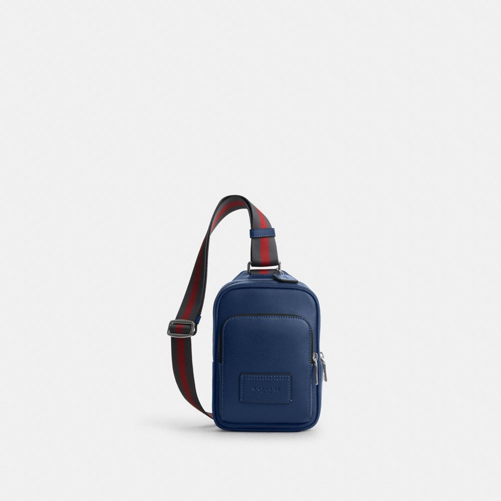 Racer Sling Pack In Loved Signature Denim