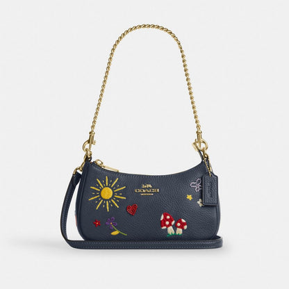 Teri Mini Crossbody Bag With Embroidery