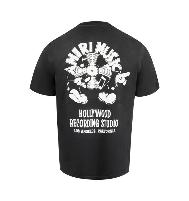 AMIRI Music Record Tee – Black