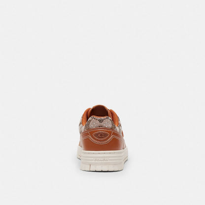 Soho Sneaker In Crystal Signature Jacquard