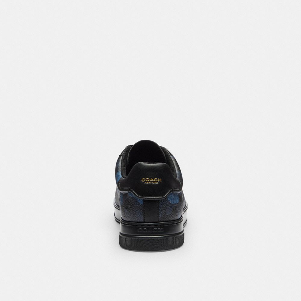 High Line Sneaker In Signature Canvas With Camo Print