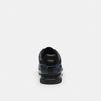 High Line Sneaker In Signature Canvas With Camo Print