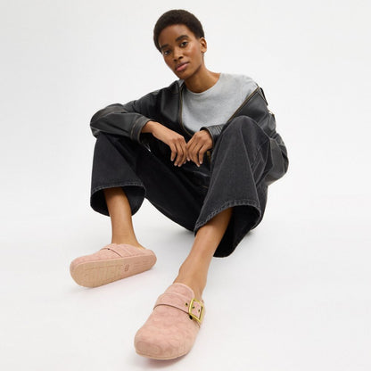 Archival Buckle Clog In Signature Jacquard Canvas