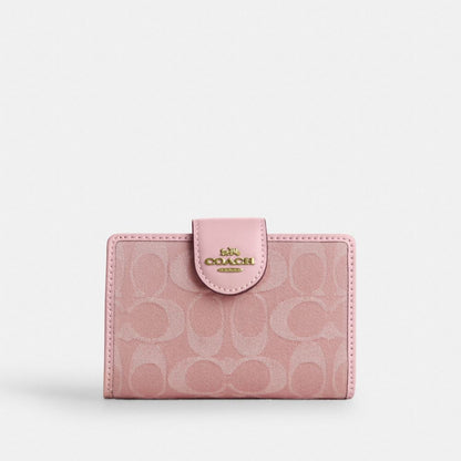 Medium Corner Zip Wallet In Loved Leather