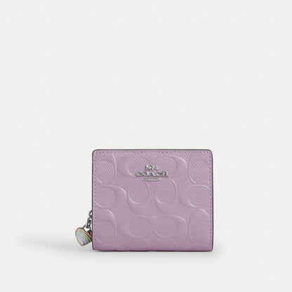 Snap Wallet With Cherry Print