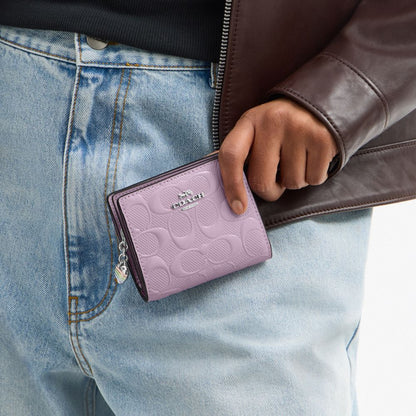 Snap Wallet With Cherry Print
