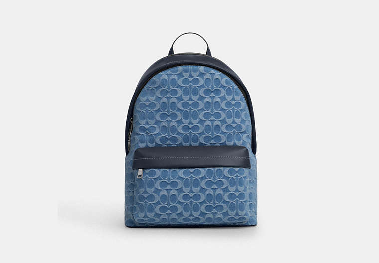 Taylor Backpack In Signature Denim