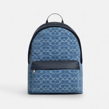 Taylor Backpack In Signature Denim
