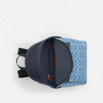 Taylor Backpack In Signature Denim