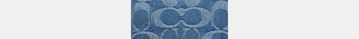 Small Tour Tote Bag In Signature Denim