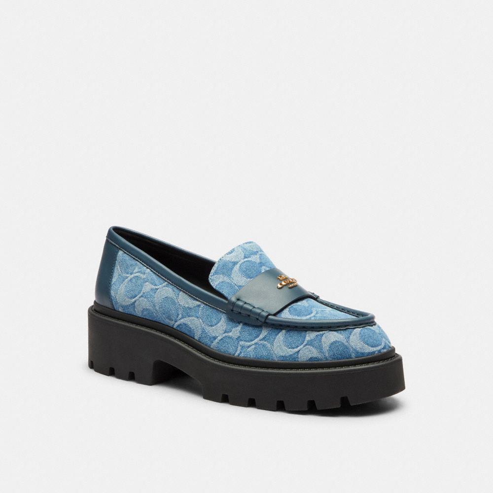 Lucy Lug Sole In Signature Denim