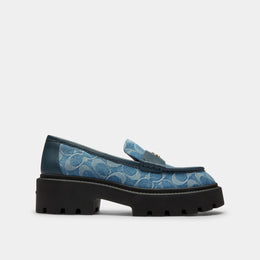 Lucy Lug Sole In Signature Denim