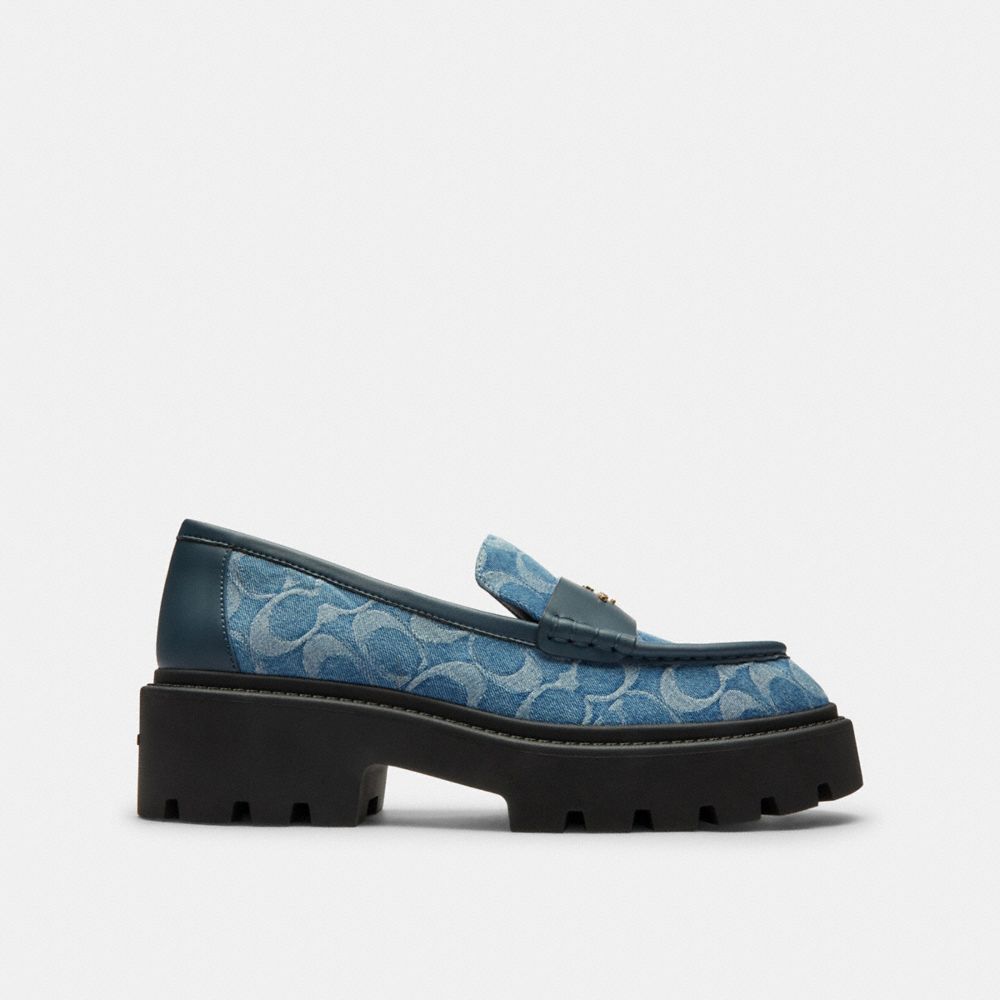 Lucy Lug Sole In Signature Denim