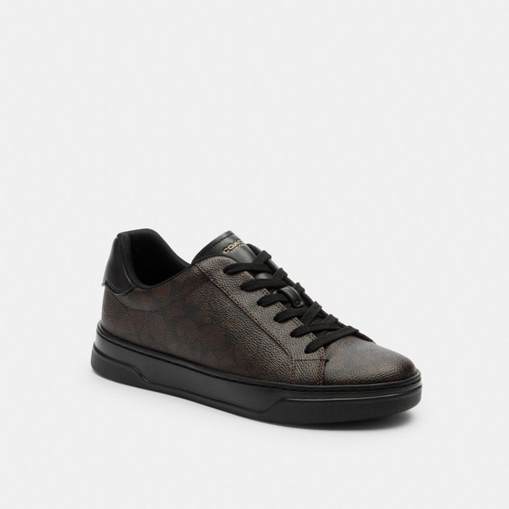 High Line Sneaker In Signature Canvas