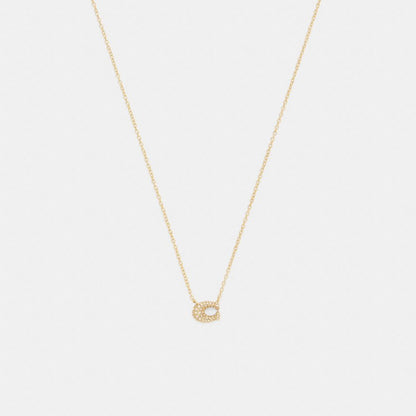 Pavé C Necklace