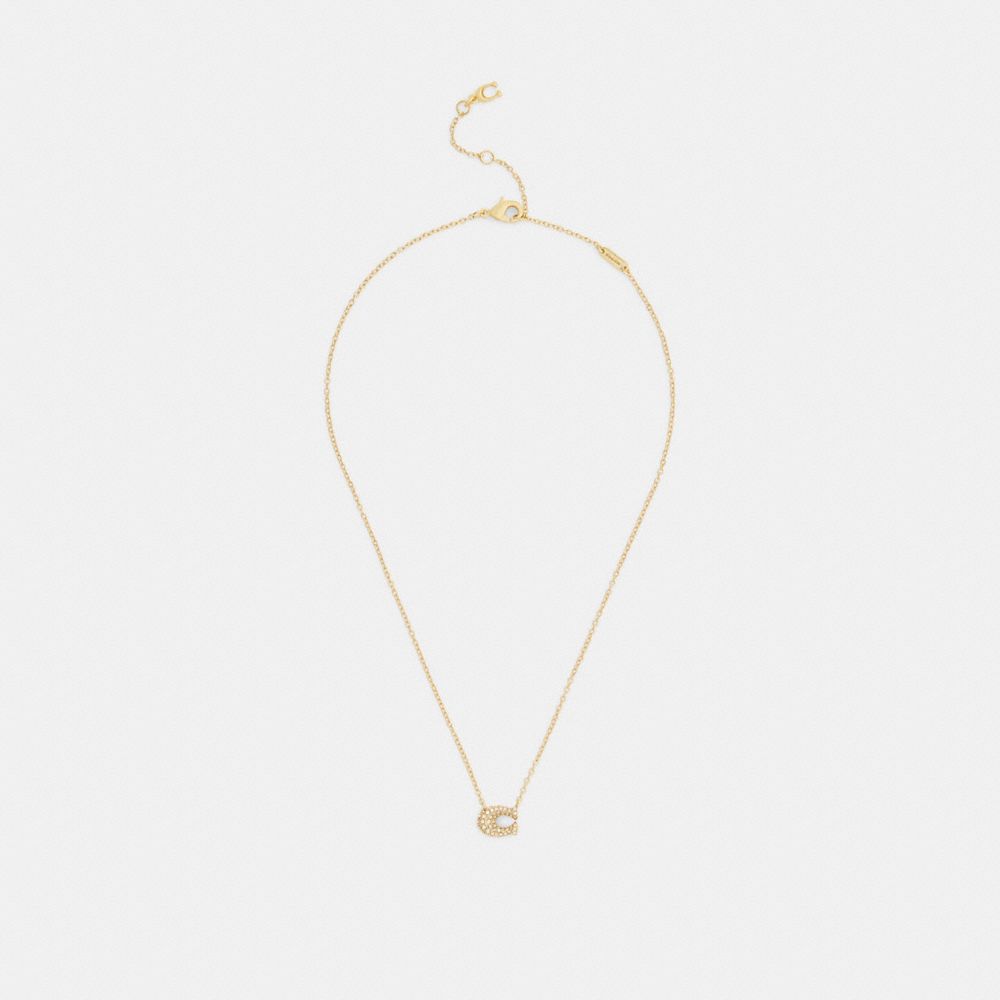 Pavé C Necklace