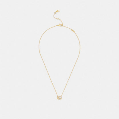 Pavé C Necklace