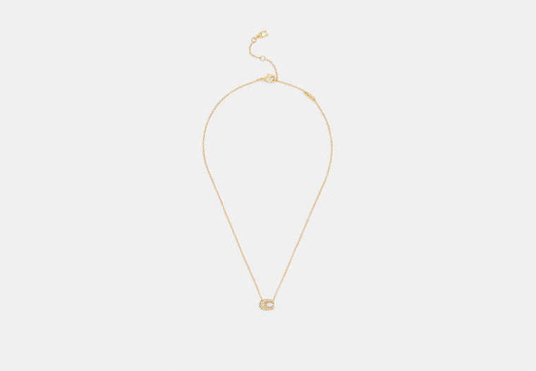 Pavé C Necklace