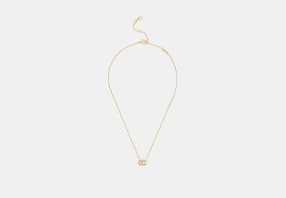 Pavé C Necklace