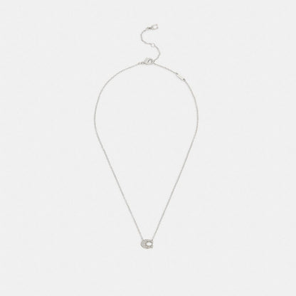 Pavé C Necklace