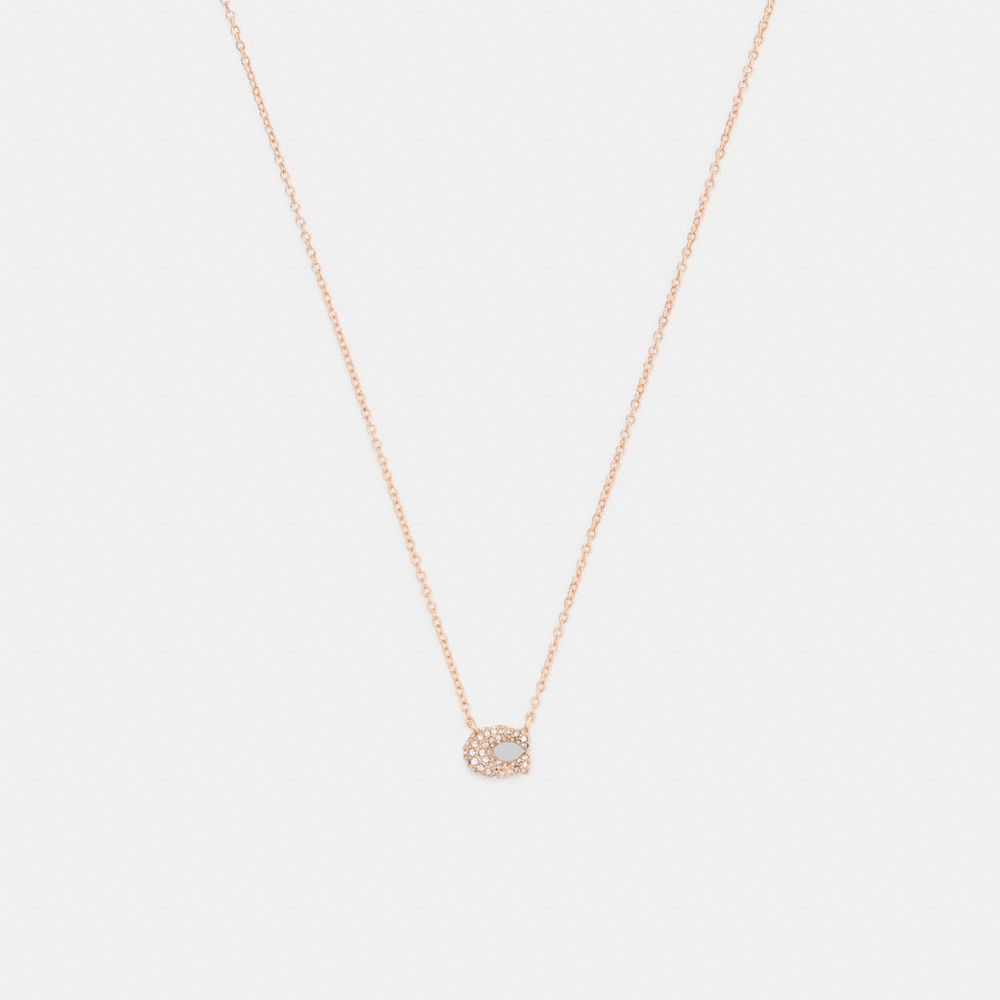 Pavé C Necklace