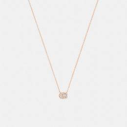 Pavé C Necklace