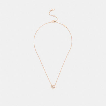 Pavé C Necklace