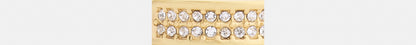 Pavé C Huggie Earrings