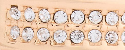 Pavé C Huggie Earrings