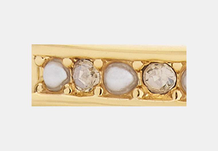 Pearl Huggie Earrings