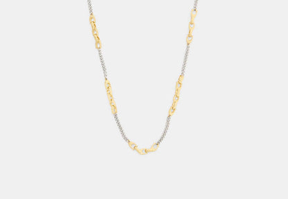Linked C Necklace