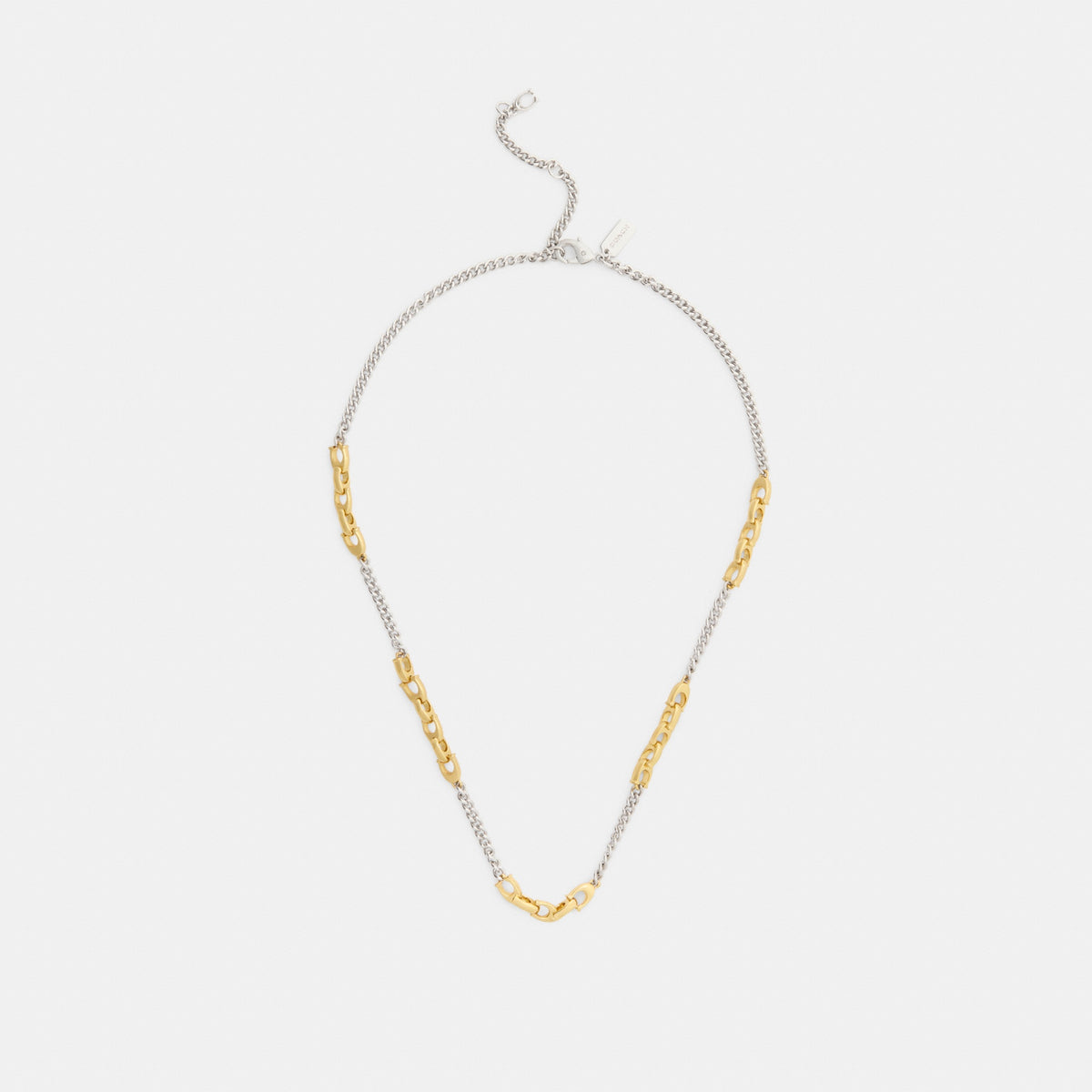 Linked C Necklace