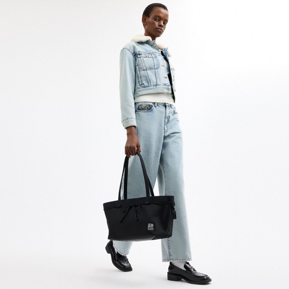 Coachtopia Loop Bow Tote Bag