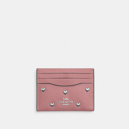 Slim Id Card Case In Loved Leather