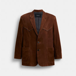 Suede Western Blazer