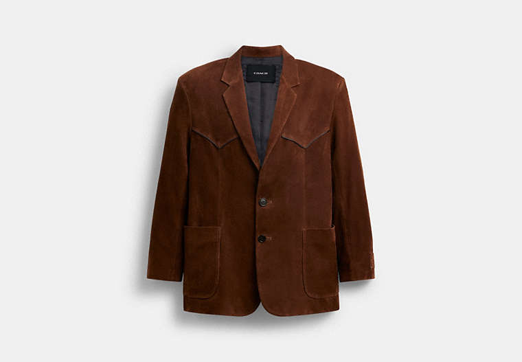 Suede Western Blazer