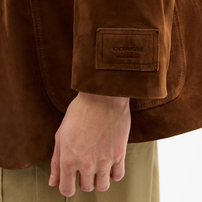 Suede Western Blazer