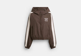Colorblock Windbreaker In Recycled Polyester