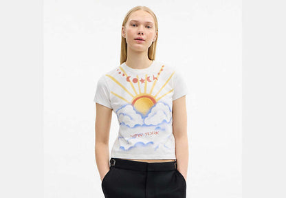 Airbrush 90's Fit T-Shirt In Organic Cotton
