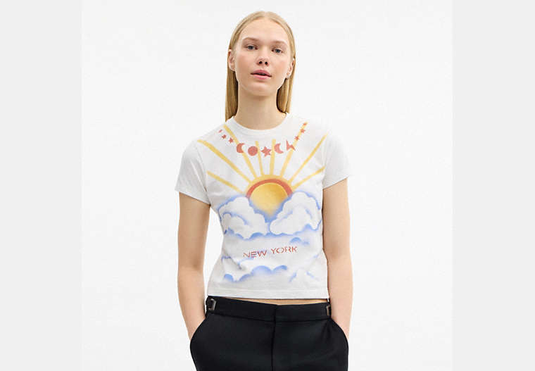 Airbrush 90's Fit T-Shirt In Organic Cotton