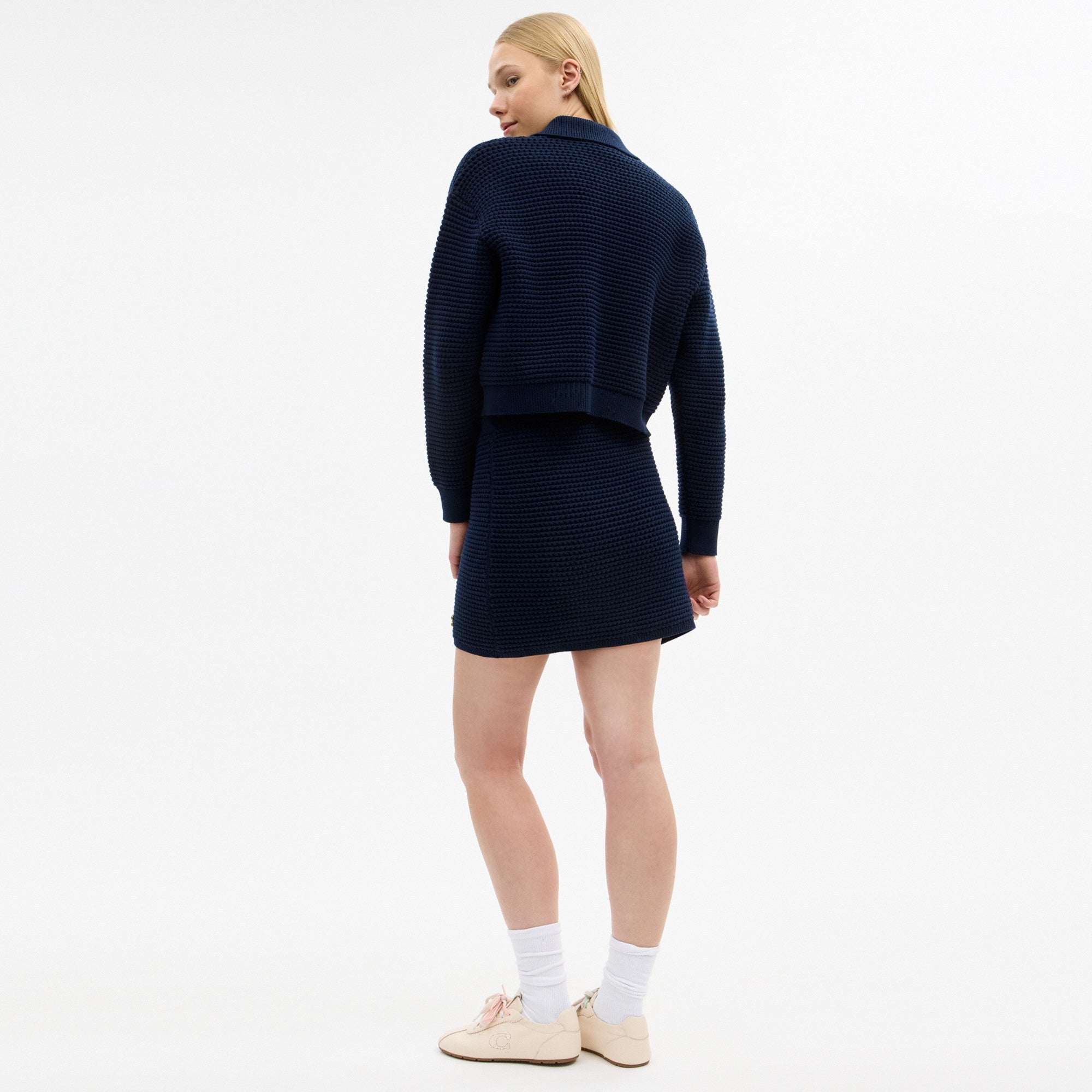 Textured Knit Skirt