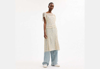Printed Star Dress