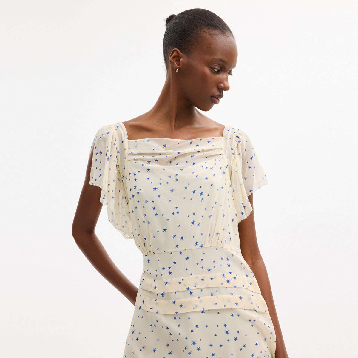 Printed Star Dress
