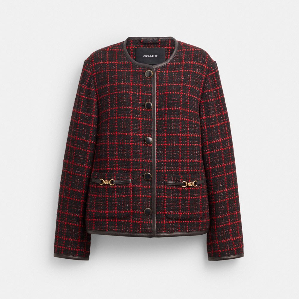 Sculpted C Tweed Jacket
