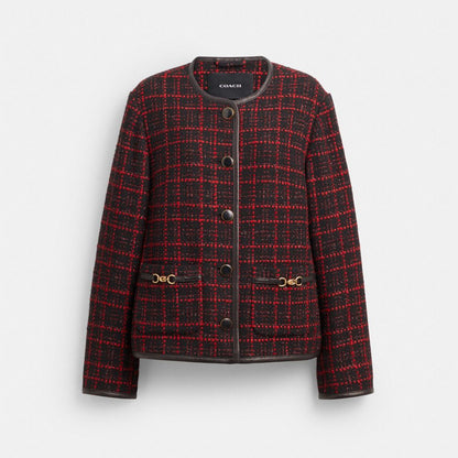 Sculpted C Tweed Jacket