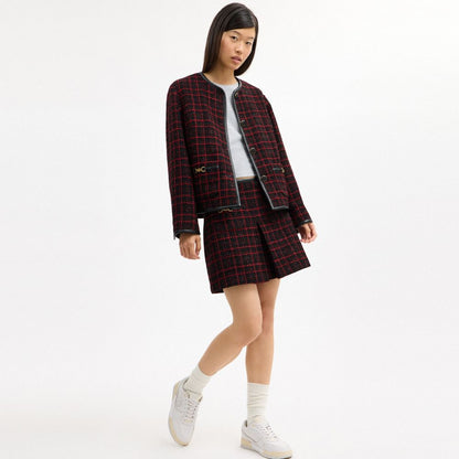 Sculpted C Tweed Jacket