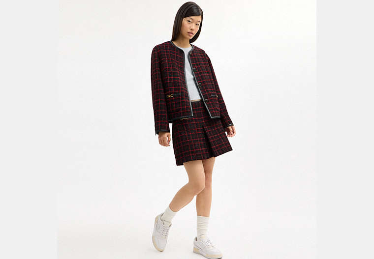 Sculpted C Tweed Jacket