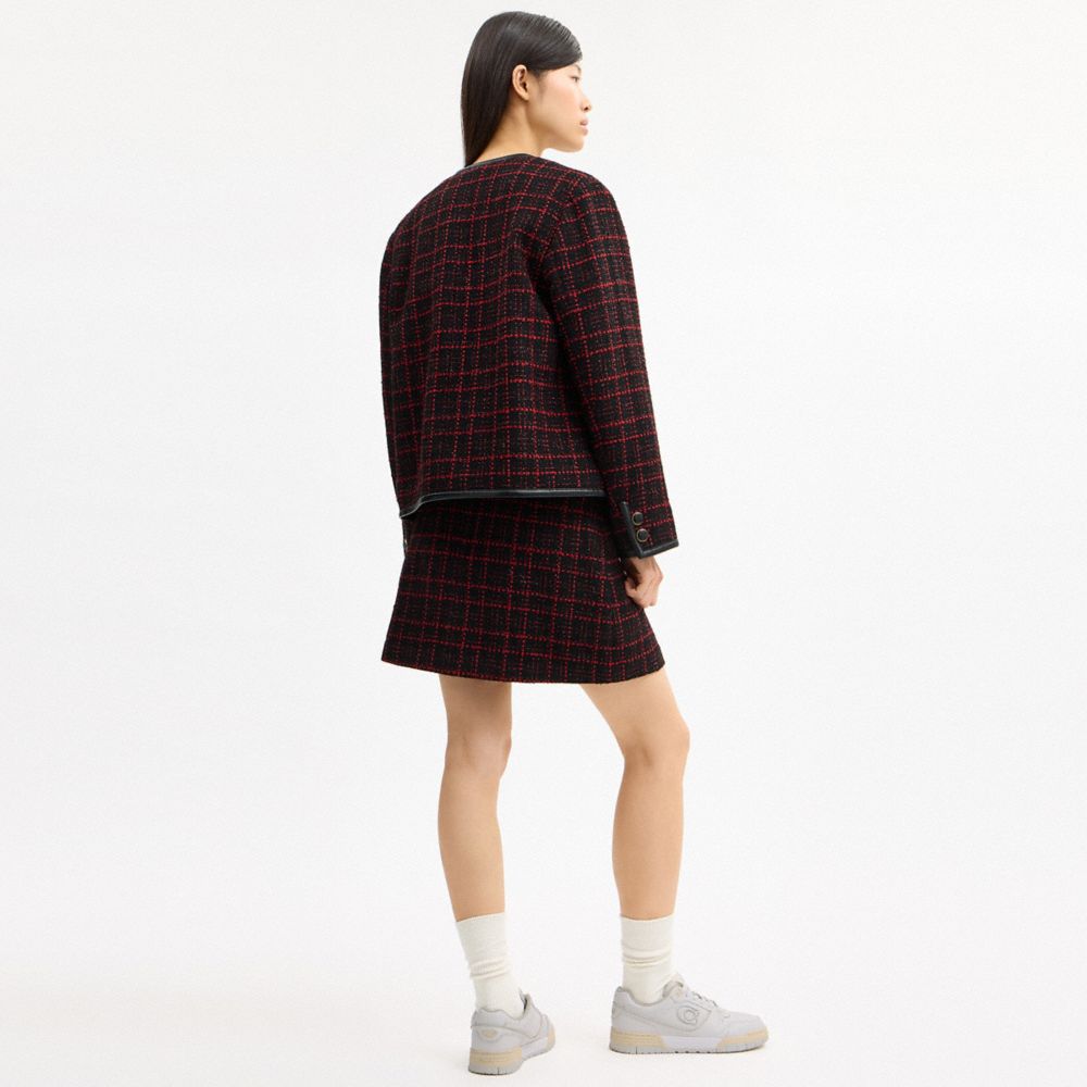 Sculpted C Tweed Jacket