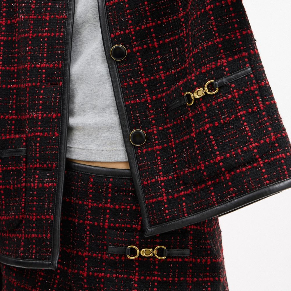 Sculpted C Tweed Jacket