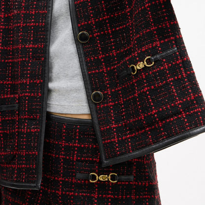 Sculpted C Tweed Jacket